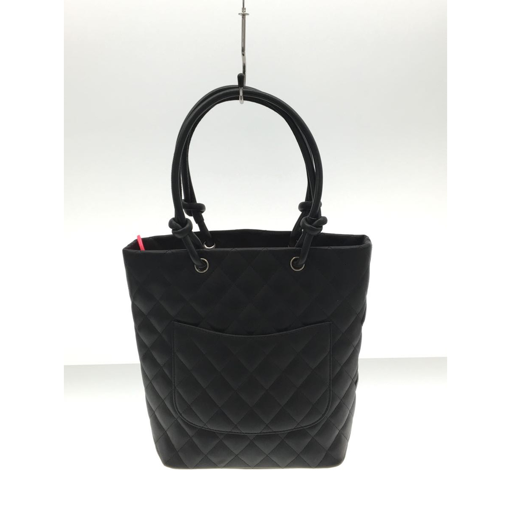 Chanel Leather Cambon Line Medium Tote Bag - Picture 3 of 5